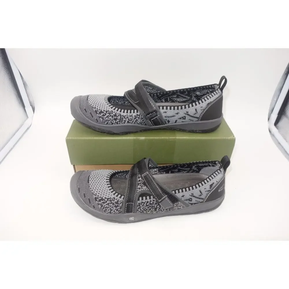 NEW Keen Moxie Sport Mary Jane Flat Sport Water Shoes Youth Gray Girls Size 6